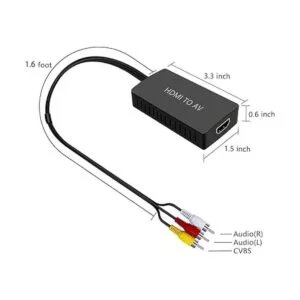 Dingsun Convertidor HDMI a RCA adaptador HDMI a AV_6