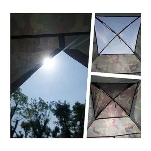 NARMAY Tienda de campaña de camuflaje con cúpula para_3