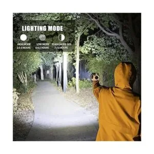 GOODSMANN Proyector recargable impermeable linterna LED de_2