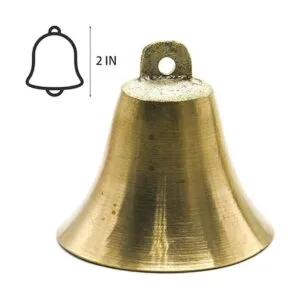 Paquete de 2 campanas colgantes de latón estilo vintage de_2
