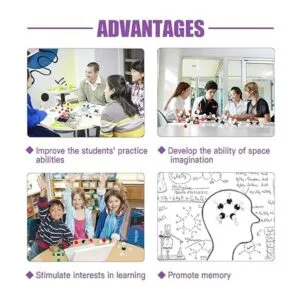 Swpeet 267 piezas de química orgánica modelo molecular_6