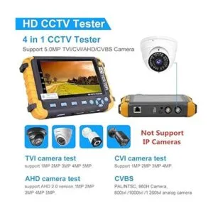 Probador de monitor CCTV 4 en 1 de 5 pulgadas probador de_2