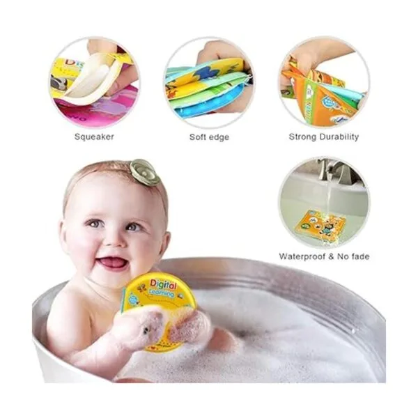 Juguetes de baño para bebés libros de baño no tóxicos_2