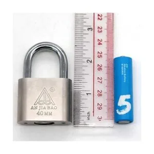 Candado con llave de cuerpo de acero cromado para candado_5