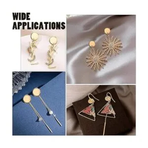 ARRICRAFT 100 piezas de acero inoxidable pendientes_6