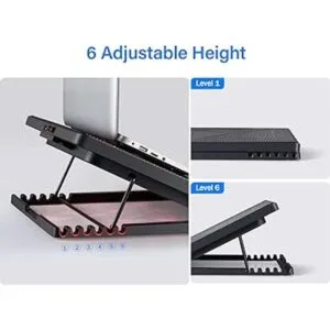 Kootek Almohadilla de refrigeración para laptop de 12 a 17_3