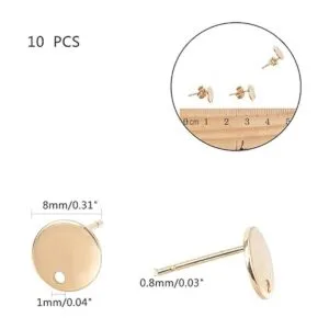 ARRICRAFT 100 piezas de acero inoxidable pendientes_2