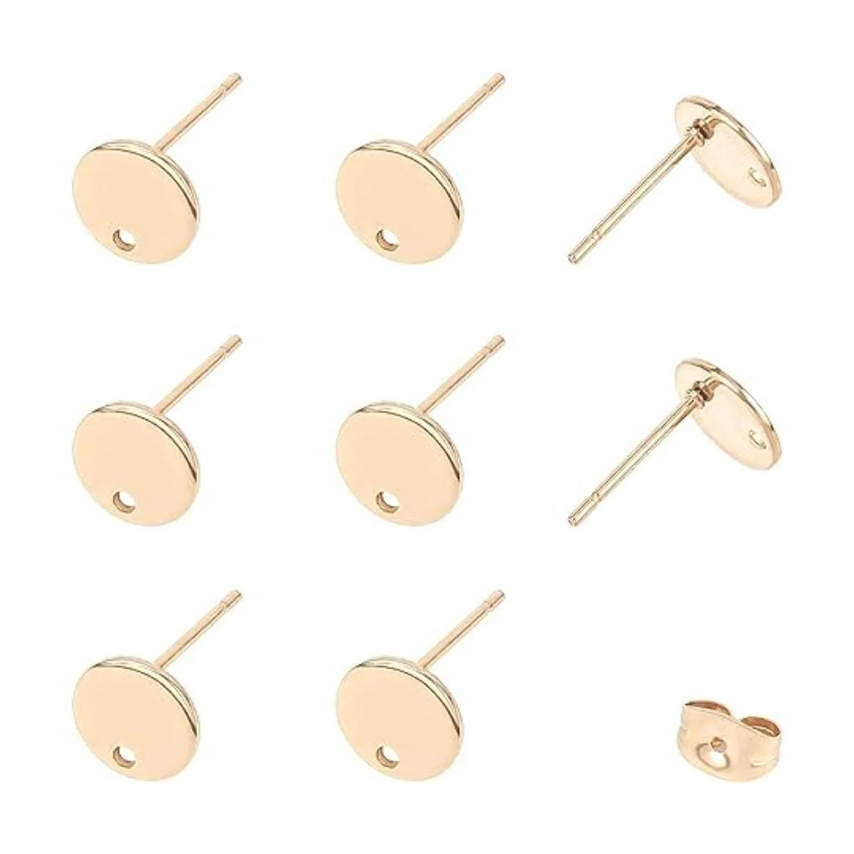 ARRICRAFT 100 piezas de acero inoxidable pendientes_1