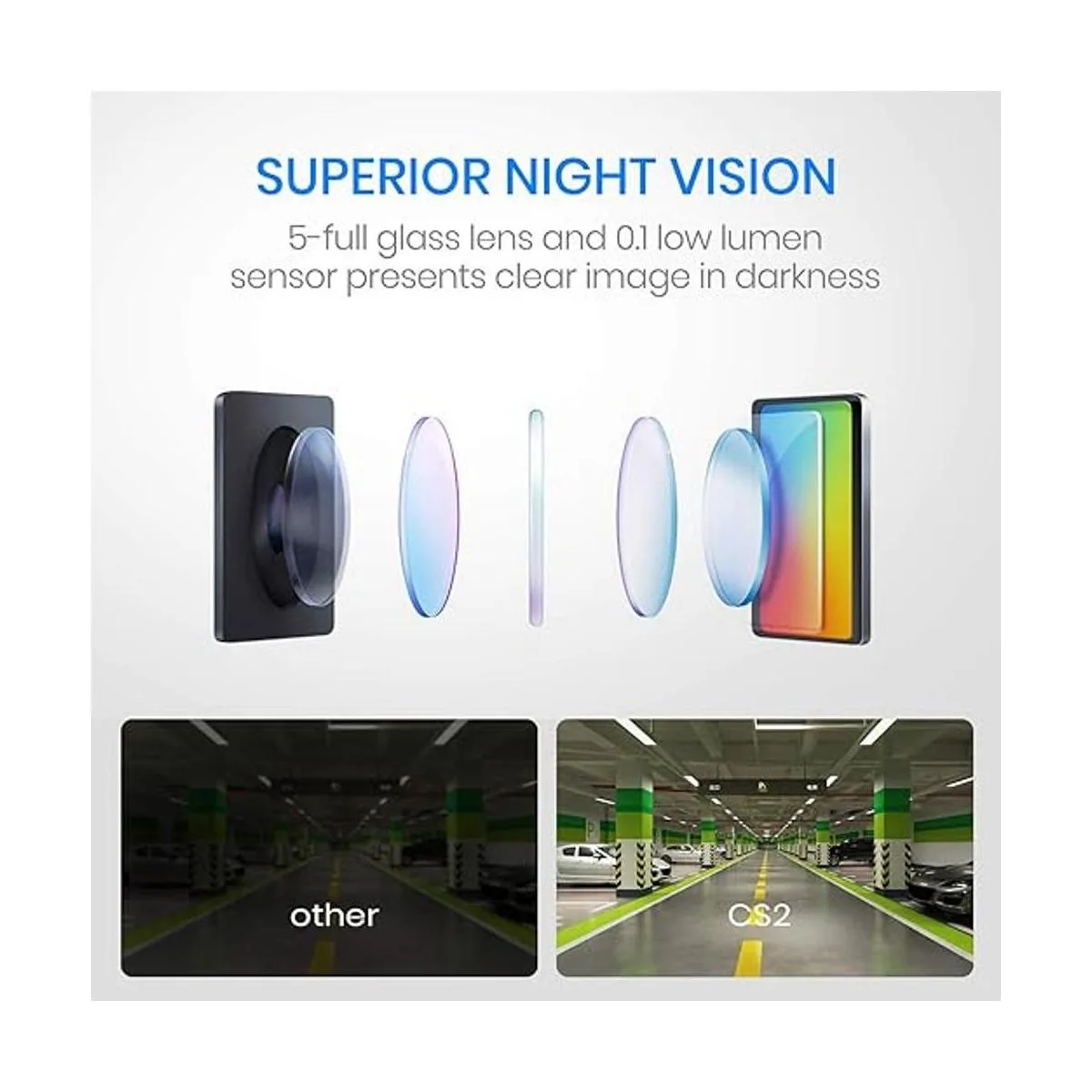 AUTOVOX Cámara de respaldo inalámbrica CS2 cámara de_5