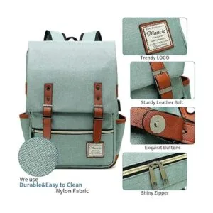 MANCIO Mochila de portátil para mujer hombre para_4