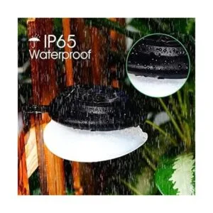 DBF Luces solares de canalón mejoradas con 9 luces LED_5