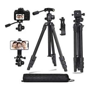 Abithid Trípode para cámara DSLR soporte para teléfono_1