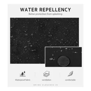 Syntus Paquete de 4 delantales ajustables resistentes a_3