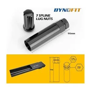 DYNOFIT 7 tuercas de afinador estriadas llave para llave_2