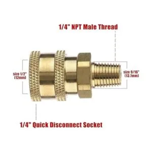 Tool Daily Acoplador de lavadora a presión ajuste de_2