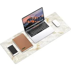 Galdas Alfombrilla de ratón grande con patrón de mármol_6