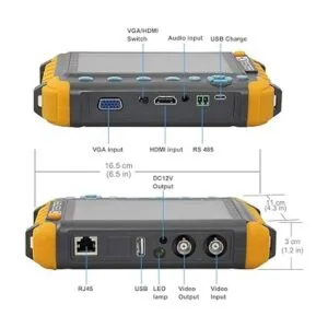 Probador de monitor CCTV 4 en 1 de 5 pulgadas probador de_4