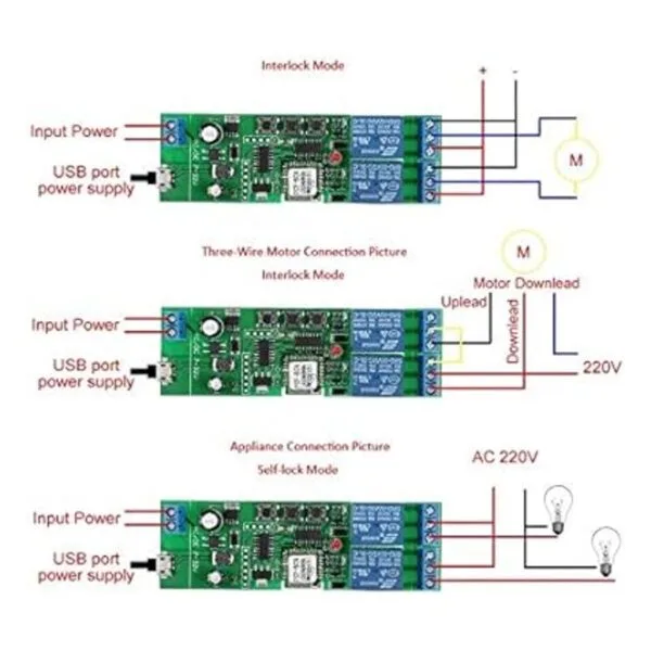 MHCOZY WiFi Módulo de relé de conmutación inteligente_5