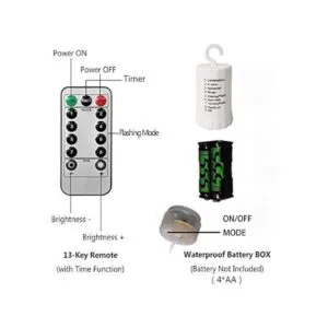 PXBNIUYA Luces esféricas en forma de brote estelar 200_7