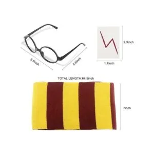 Novedades gafas de mago con marco redondo sin lentes 12_6