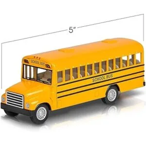 ArtCreativity Juguete de autobús escolar de 5 pulgadas_2