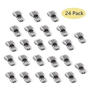 Kalolary Paquete de 24 conectores de cable 2 pines 2_2