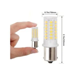 Bombilla LED BA15S S8 SC de bajo voltaje de 12 V CACC_2