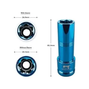 Performance Tool W32927 12 Dr 0.669 in Mercedes Lug Nut_5