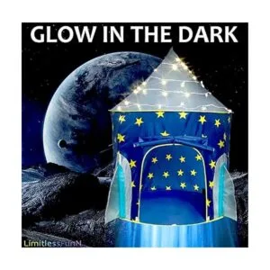 LimitlessFunN Tienda de campaña con luces de estrella y_2