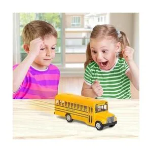 ArtCreativity Juguete de autobús escolar de 5 pulgadas_4