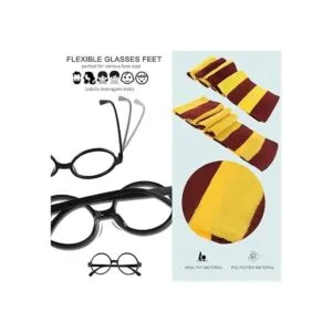 Novedades gafas de mago con marco redondo sin lentes 12_3