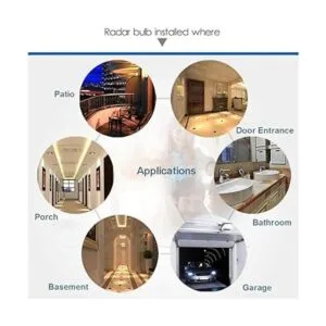 Toma de luz con sensor de movimiento adaptador de_5