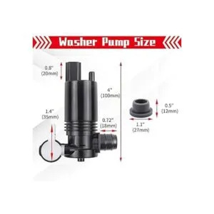 OTUAYAUTO 8A6117K624AA Bomba de limpiaparabrisas de_3