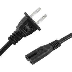 Cable de alimentación de 2 clavijas para el día del juego_2