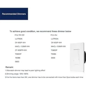 FLSNT B11 E12 Bombillas LED de candelabro equivalentes a_7