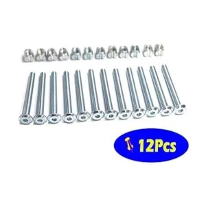 FGen 12 piezas de tuercas de tornillos M6 de 2.362 in_4