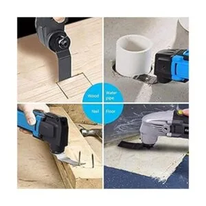 Diagtree Juego de 100 hojas de sierra oscilantes de madera_2