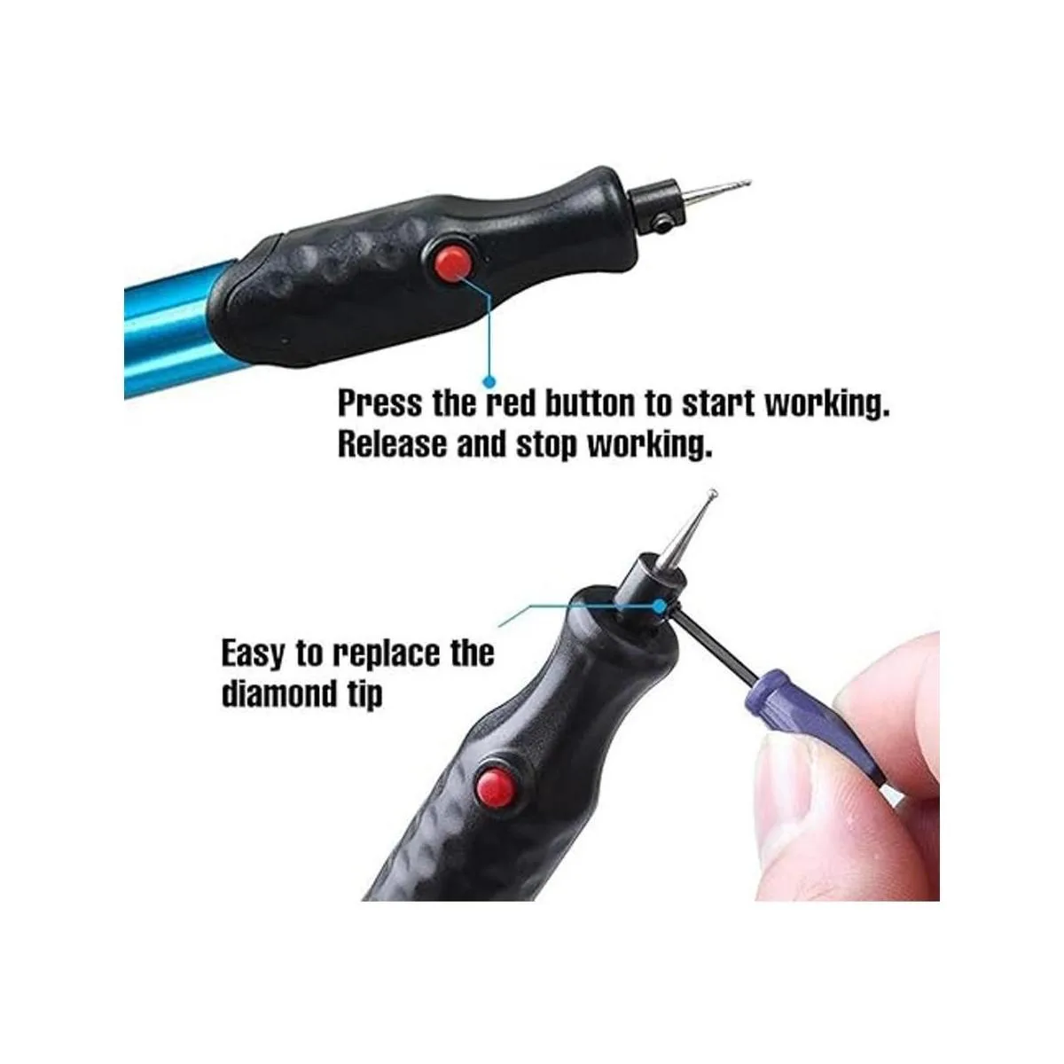 Kit de herramientas de grabado de micro grabador eléctrico_3