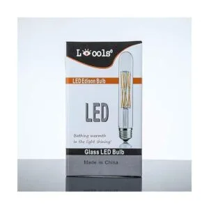 LEOOLS Bombilla tubular LED Edison regulable de 12 W_7