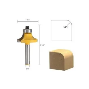 Juego de brocas de fresado de 14 pulgadas con vástago_5