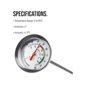 Termómetro de compost con esfera de acero inoxidable_7