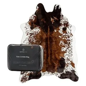 NativeSkins Alfombra de piel de vacuno de imitación_1