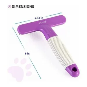 Poodle Pet Rastrillo de aseo para perros herramienta de_6