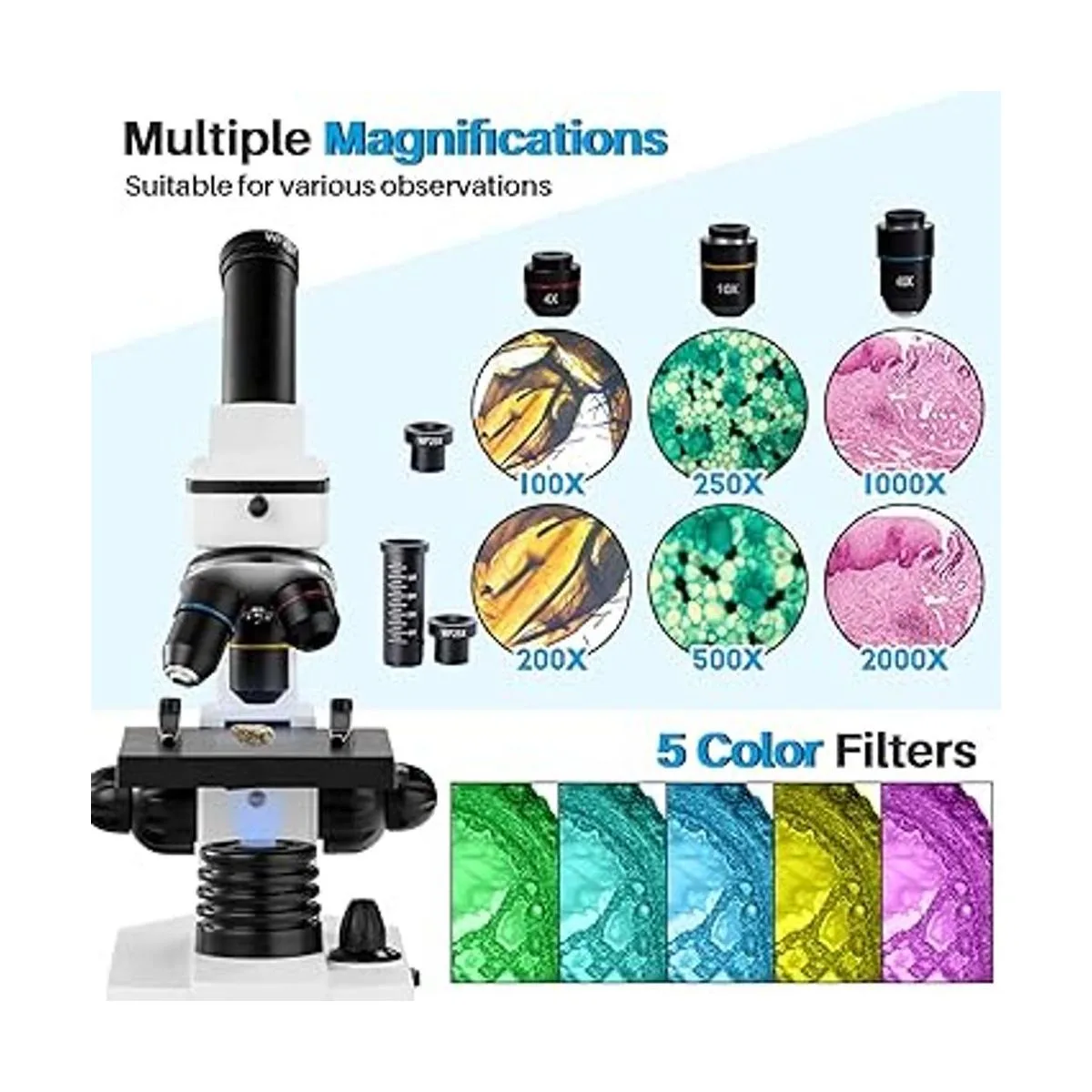 MAXLAPTER Microscopio para adultos niños estudiantes_3