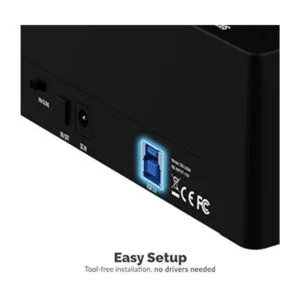 SABRENT Estación de acoplamiento SSDHDD de 4 bahías USB_5
