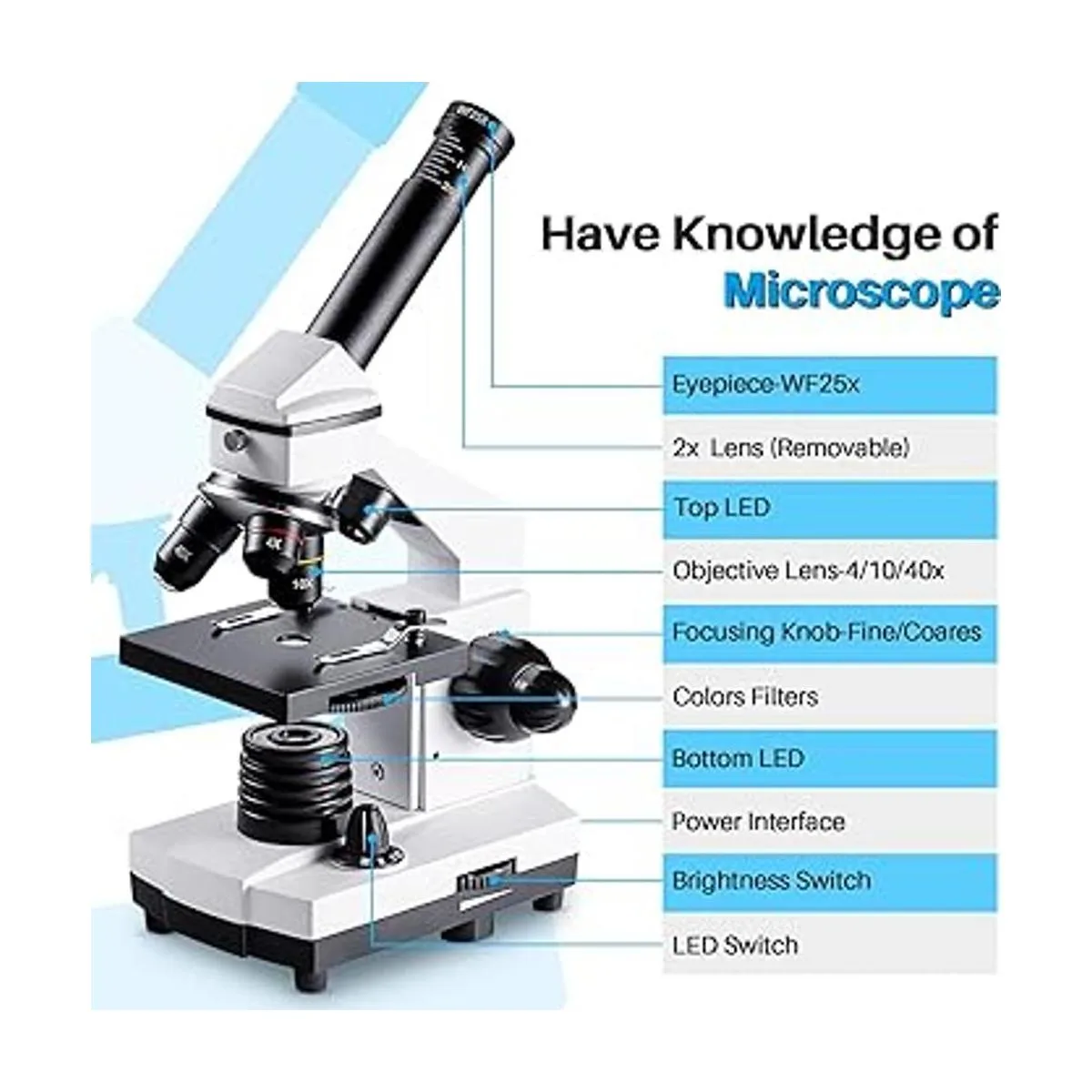 MAXLAPTER Microscopio para adultos niños estudiantes_6