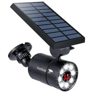 Luces solares con sensor de movimiento de aluminio para_1