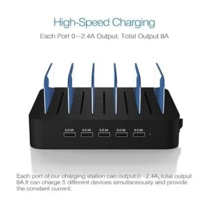 MSTJRY Estación de carga USB para múltiples dispositivos_3