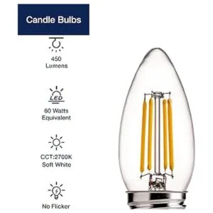 FLSNT B11 Bombillas LED de base E26 equivalente a 60 W_2