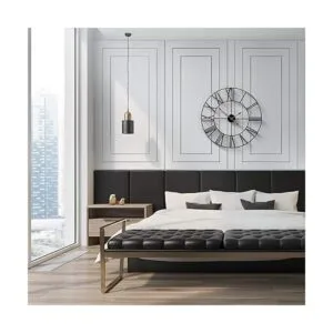 Sorbus Reloj de pared decorativo grande de 24 pulgadas_3